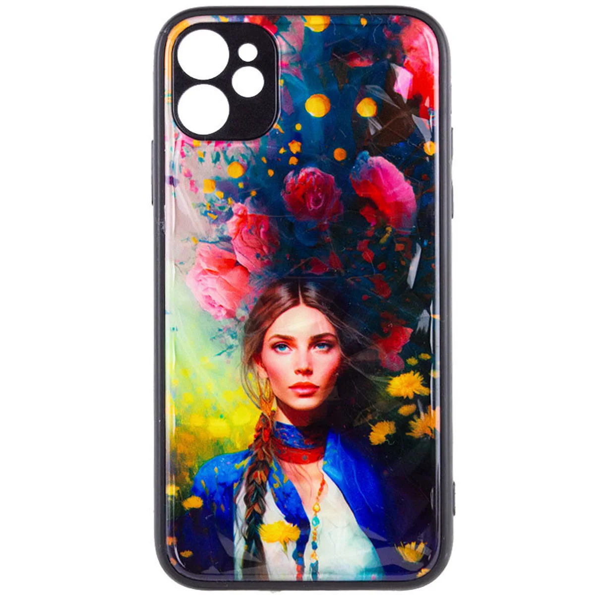 TPU+PC чохол Prisma Ladies для Apple iPhone 11 (6.1") Peonies