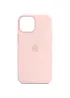 Чохол Silicone Case Full Protective (AA) для Apple iPhone 11 (6.1") Рожевий / Chalk Pink