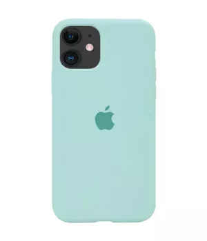 Чехол Silicone Case Full Protective (AA) для Apple iPhone 11 (6.1") Бирюзовый / Turquoise