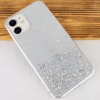 TPU чохол Star Glitter для Apple iPhone 11 (6.1 ") Прозорий