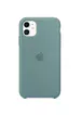 Чехол Silicone case (AAA) для Apple iPhone 11 (6.1") Зеленый / Cactus