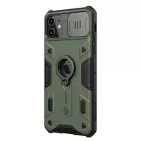 TPU+PC чехол Nillkin CamShield Armor (шторка на камеру) для Apple iPhone 11 (6.1") Зеленый