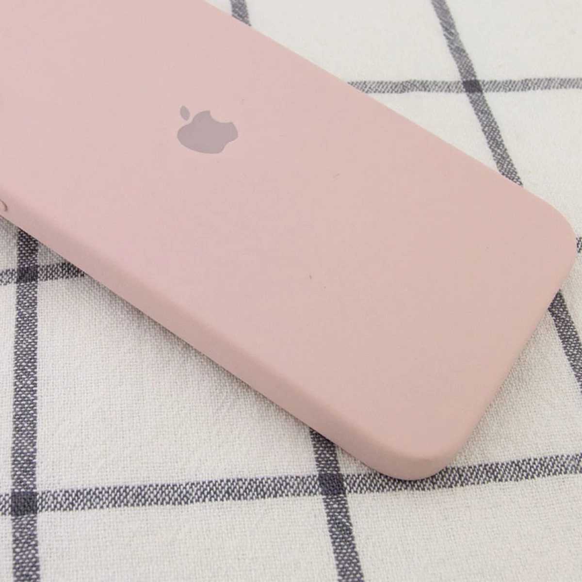 Чехол Silicone Case Square Full Camera Protective (AA) для Apple iPhone 11 (6.1") Розовый / Pink Sand