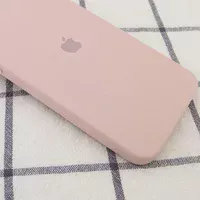 Чехол Silicone Case Square Full Camera Protective (AA) для Apple iPhone 11 (6.1") Розовый / Pink Sand