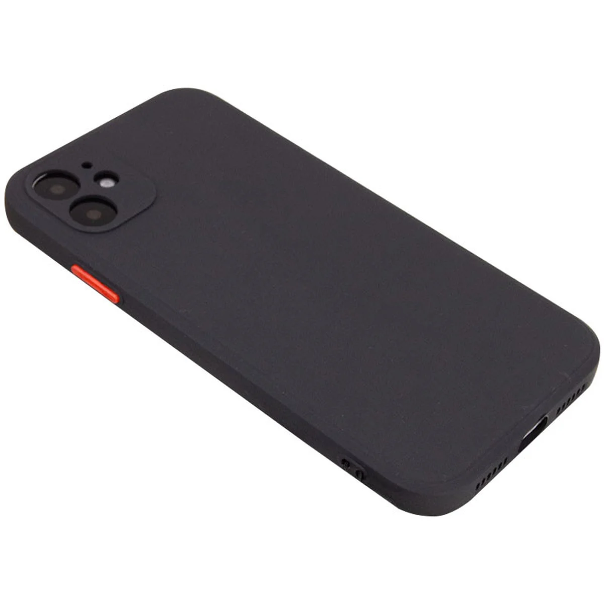 Чехол TPU Square Full Camera для Apple iPhone 11 (6.1") Черный