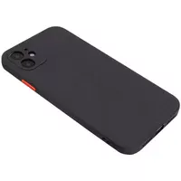 Чехол TPU Square Full Camera для Apple iPhone 11 (6.1") Черный