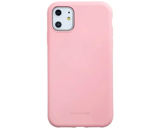 TPU чехол Molan Cano Smooth для Apple iPhone 11 (6.1") Розовый