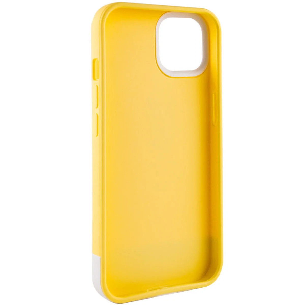 Чохол TPU+PC Bichromatic для Apple iPhone 11 (6.1") Creamy-yellow / White