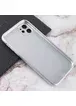 TPU+Glass чехол Matte Candy Full camera для Apple iPhone 11 (6.1") Белый