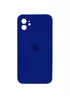 Чехол Silicone Case Square Full Camera Protective (AA) для Apple iPhone 11 (6.1") Синий / Deep navy