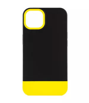 Чохол TPU+PC Bichromatic для Apple iPhone 11 (6.1") Black / Yellow