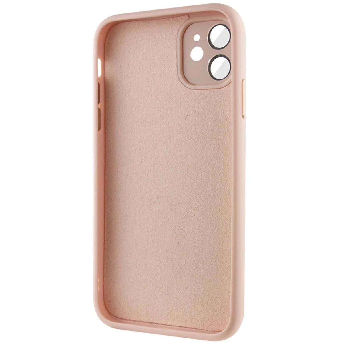Чохол TPU+Glass Sapphire Midnight для Apple iPhone 11 (6.1") Рожевий / Pink Sand