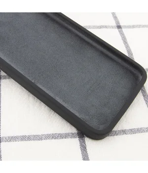 Чехол Silicone Case Square Full Camera Protective (AA) для Apple iPhone 11 (6.1") Серый / Dark Gray