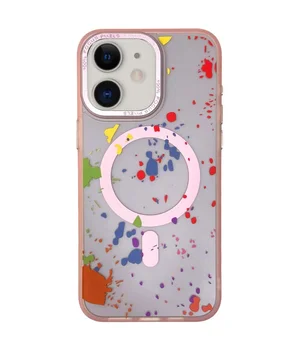 Чехол TPU+PC Flush with MagSafe для Apple iPhone 11 (6.1") Baby pink