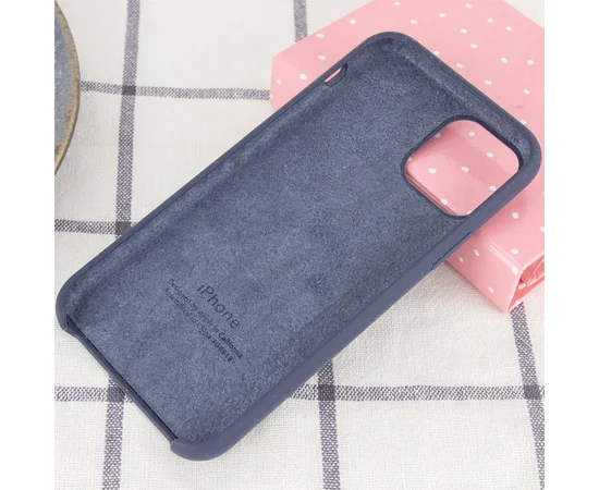 Чехол Silicone Case (AA) для Apple iPhone 11 (6.1") Темно-синий / Midnight blue