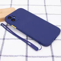 Чехол TPU Square Full Camera для Apple iPhone 11 (6.1") Синий