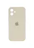 Чехол Silicone Case Square Full Camera Protective (AA) для Apple iPhone 11 (6.1") Бежевый / Antigue White