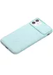 Чохол Camshield TPU зі шторкою захищає камеру для Apple iPhone 11 (6.1 ") Бірюзовий
