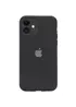 Чехол Silicone case (A) (с закрытым низом) для Apple iPhone 11 (6.1") Черный / Black