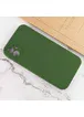 Чехол Silicone Case Lakshmi Square Full Camera для Apple iPhone 11 (6.1") Зеленый / Army green
