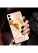 TPU + Glass чохол TYBOMB Shinig Miror для Apple iPhone 11 (6.1 ") Рожевий