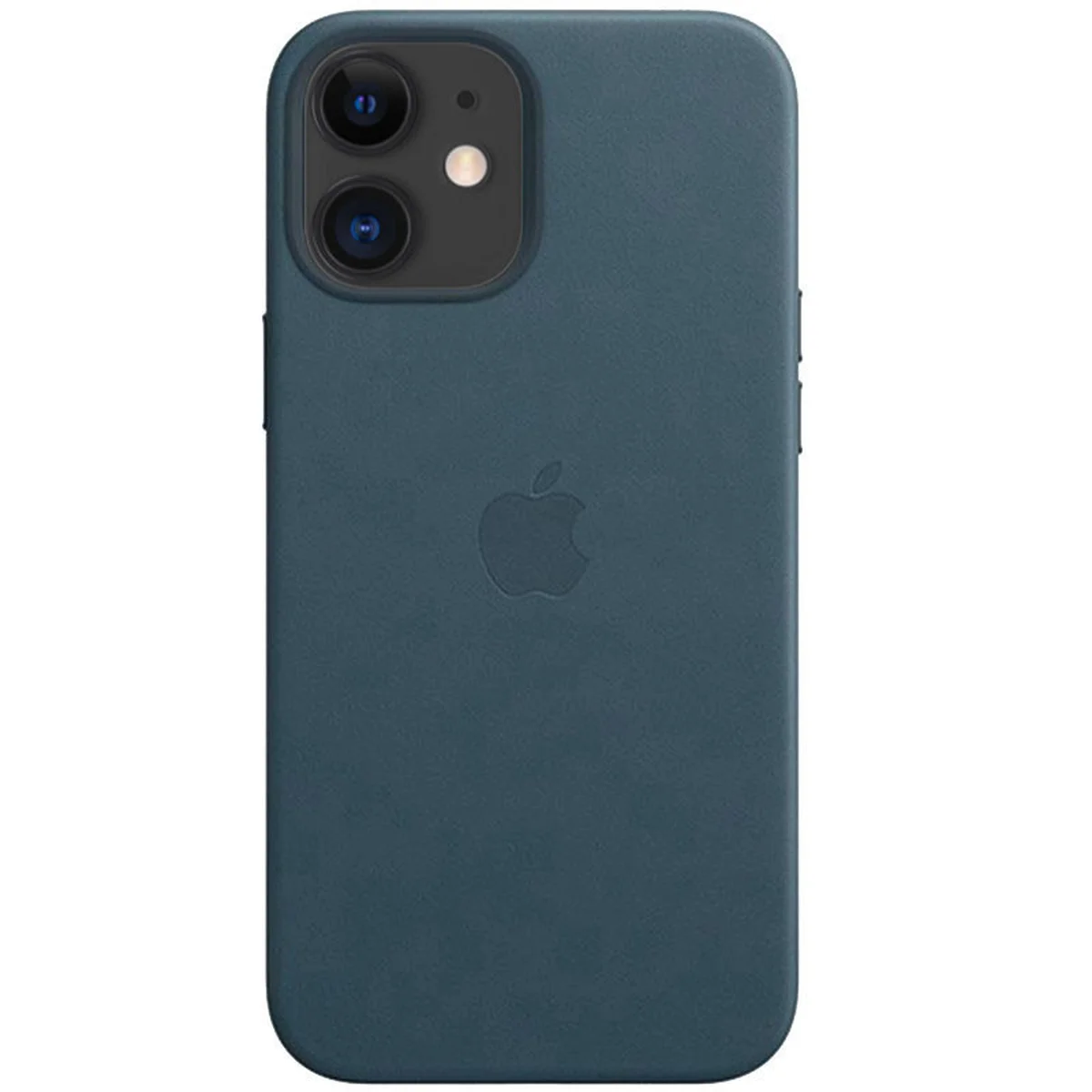 Кожаный чехол Leather Case (AAA) для Apple iPhone 11 (6.1") Blue