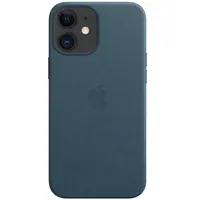 Кожаный чехол Leather Case (AAA) для Apple iPhone 11 (6.1") Blue