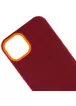 Чохол TPU+PC Bichromatic для Apple iPhone 11 (6.1") Brown burgundy / Orange