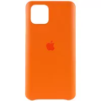 Кожаный чехол AHIMSA PU Leather Case Logo (A) для Apple iPhone 11 (6.1") Оранжевый