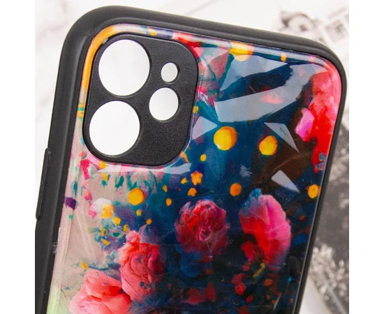TPU+PC чехол Prisma Ladies для Apple iPhone 11 (6.1") Peonies