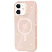 Чохол TPU Galaxy Sparkle (MagFit) для Apple iPhone 11 (6.1") Gold+Glitter