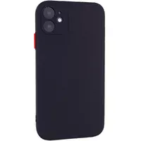 Чехол TPU Square Full Camera для Apple iPhone 11 (6.1") Черный