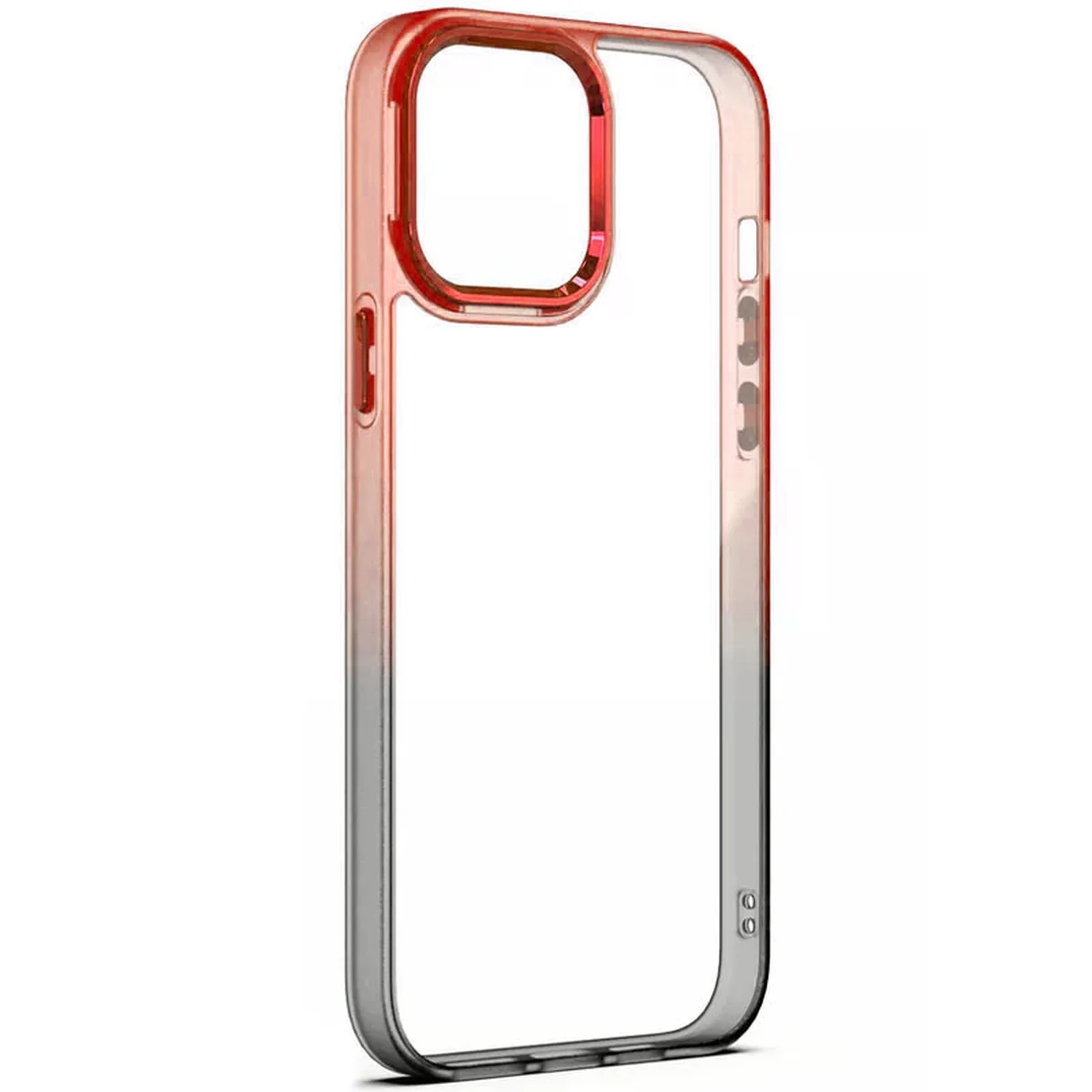 Чехол TPU+PC Fresh sip series для Apple iPhone 11 (6.1") Черный / Красный