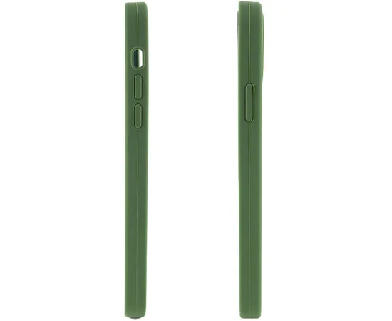 Чехол Silicone Case Lakshmi Square Full Camera для Apple iPhone 11 (6.1") Зеленый / Army green