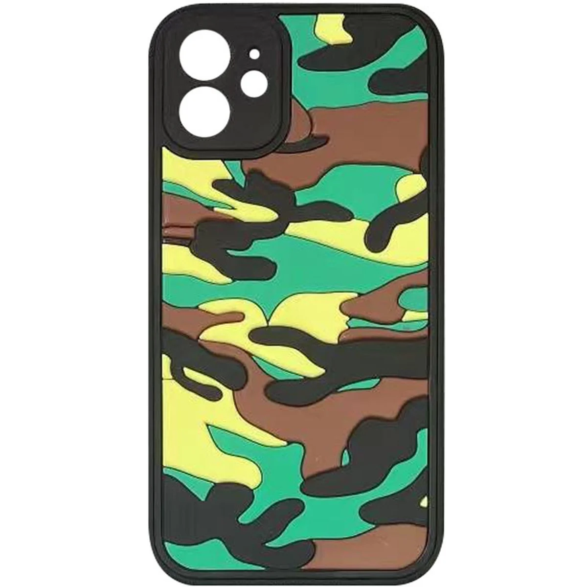 Чехол TPU+PC Army Collection для Apple iPhone 11 (6.1") Зеленый