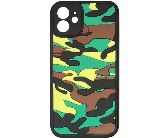 Чохол TPU+PC Army Collection для Apple iPhone 11 (6.1") Зелений