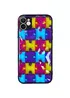 TPU+PC чохол Prisma Fluffie для Apple iPhone 11 (6.1") Puzzle
