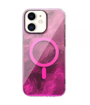 Чехол TPU Shiny Mountain (MagFit) для Apple iPhone 11 (6.1") Pink