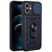 Чехол Ummi Camshield Serge Ring для Apple iPhone 11 (6.1") Синий