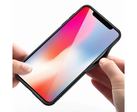 TPU + Glass чохол TYBOMB Shinig Watch для Apple iPhone 11 (6.1 ") Рожевий