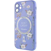 TPU+PC чехол Secret Garden with MagSafe для Apple iPhone 11 (6.1") Lilac