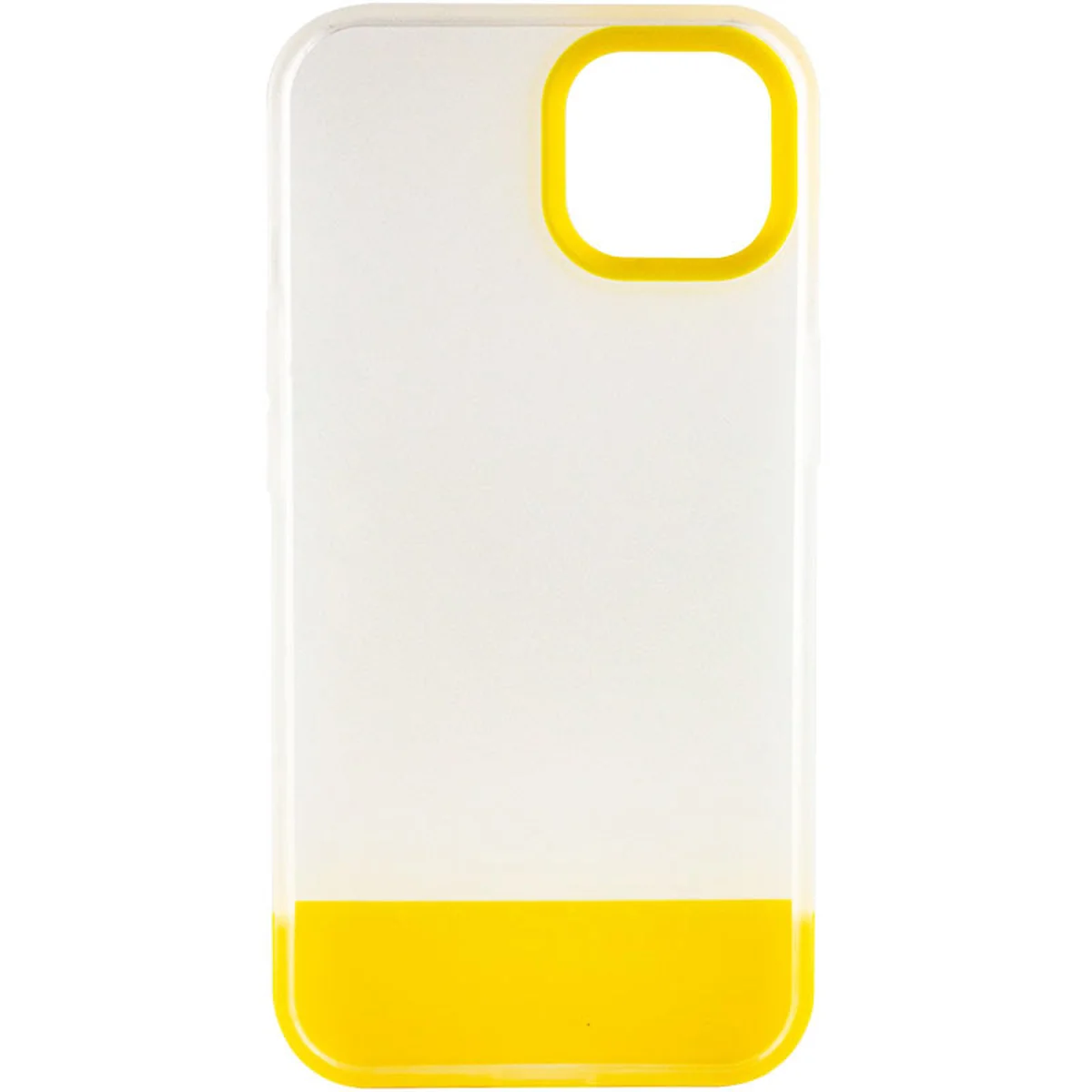 Чехол TPU+PC Bichromatic для Apple iPhone 11 (6.1") Matte / Yellow