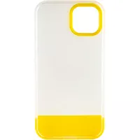 Чехол TPU+PC Bichromatic для Apple iPhone 11 (6.1") Matte / Yellow