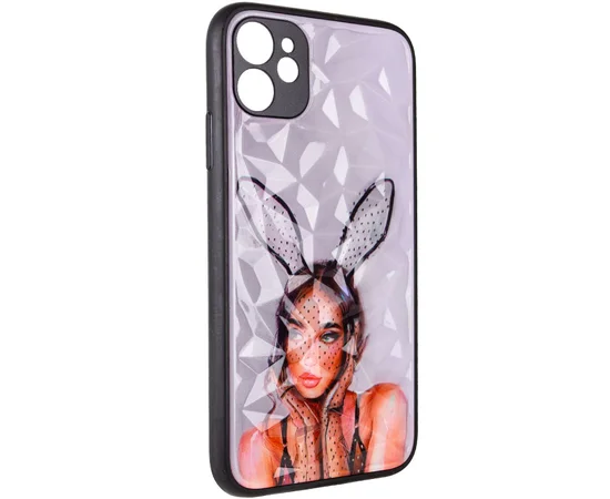 TPU+PC чехол Prisma Ladies для Apple iPhone 11 (6.1") Rabbit