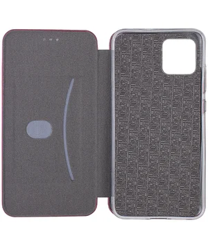 Кожаный чехол-книжка Classy для Apple iPhone 11 (6.1") Бордовый