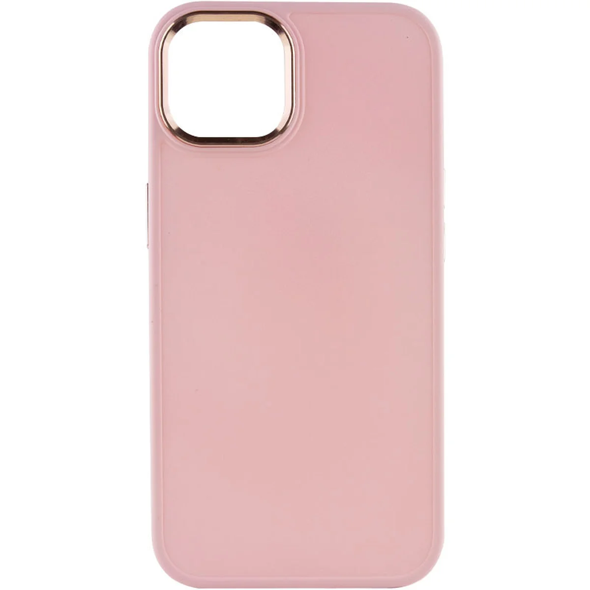 TPU чохол Bonbon Metal Style для Apple iPhone 11 (6.1") Рожевий / Light pink