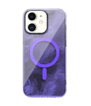 Чехол TPU Shiny Mountain (MagFit) для Apple iPhone 11 (6.1") Purple