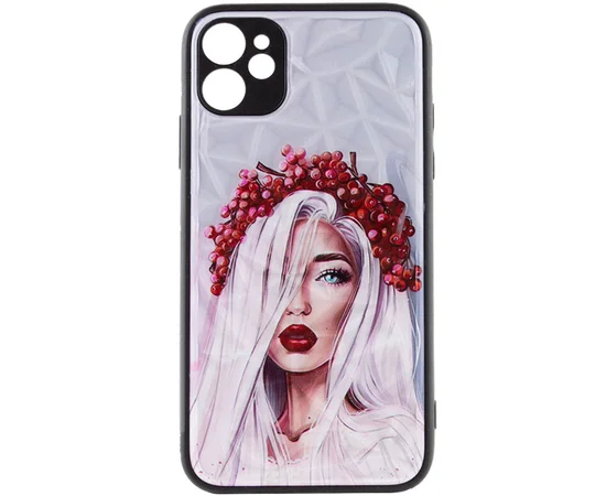 TPU+PC чохол Prisma Ladies для Apple iPhone 11 (6.1") Ukrainian Girl