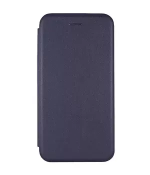 Кожаный чехол-книжка Classy для Apple iPhone 11 (6.1") Темно-синий