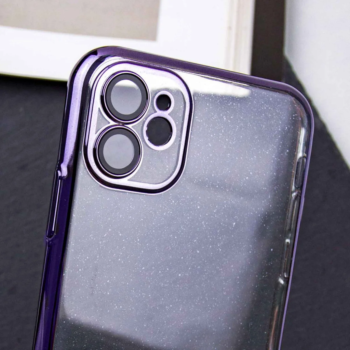 Чехол TPU+PC Glittershine для Apple iPhone 11 (6.1") Purple